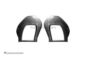 ครอบด้านหลังเบาะ Dry Carbon Fiber Paste style สำหรับ Tesla Model 3