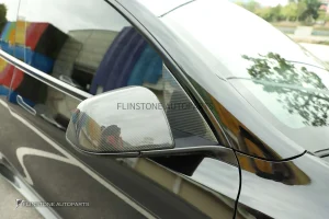 กระจกมองข้าง Dry Carbon Fiber สำหรับ Tesla Model Y