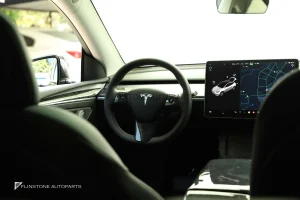 กรอบพวงมาลัย Forged Carbon Fiber สำหรับ Tesla Model Y