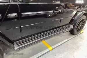 บันไดข้าง W464 G-Class สีดำด้าน