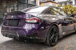 ชุดดิฟฟิวเซอร์ Carbon Fiber BMW 2 Series G42 ทรง M Performance (แท้)