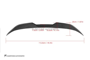 สปอยเลอร์ท้าย Carbon Fiber BMW 2 Series G42 ทรง M Performance Ver.2 (แท้)