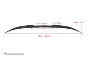 สปอยเลอร์ท้าย Carbon Fiber BMW 2 Series G42 ทรง M Performance Ver.1 (แท้)