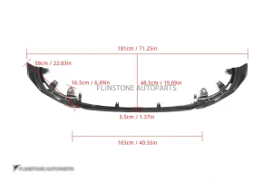ลิ้นหน้า Carbon Fiber BMW 2 Series G42 ทรง M Performance (แท้)