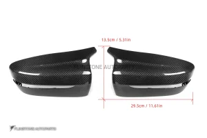 กระจกมองข้าง Carbon Fiber BMW 2 Series G42 ทรง M Performance Ver.4 (แท้)
