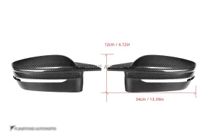 กระจกมองข้าง Carbon Fiber BMW 2 Series G42 ทรง M Performance Ver.3 (แท้)