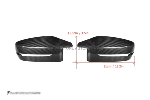 กระจกมองข้าง Carbon Fiber BMW 2 Series G42 ทรง M Performance Ver.1 (แท้)