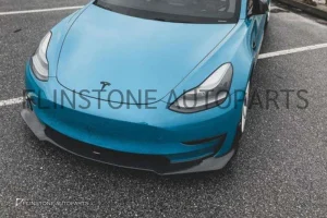 ลิ้นหน้า Carbon Fiber Tesla Model 3 ทรง CMST V.4 (แท้)