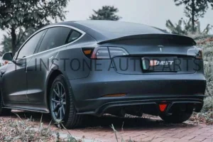 ดิฟฟิวเซอร์ Carbon Fiber Tesla Model 3 ทรง CMST V.2 (แท้)