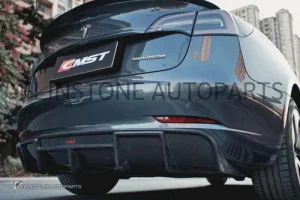 ดิฟฟิวเซอร์ Carbon Fiber Tesla Model 3 ทรง CMST V.1 (แท้)