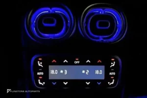 ปุ่มปรับแอร์หลัง W206 C-Class ไฟระบบจอ LED