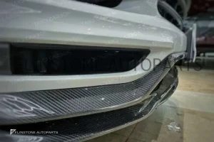 ลิ้นหน้า Carbon Fiber PORSCHE CAYENNE E3 ทรง TAKD (แท้)