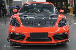 ฝากระโปรง Carbon Fiber PORSCHE 718 Cayman Boxster ทรง CMST
