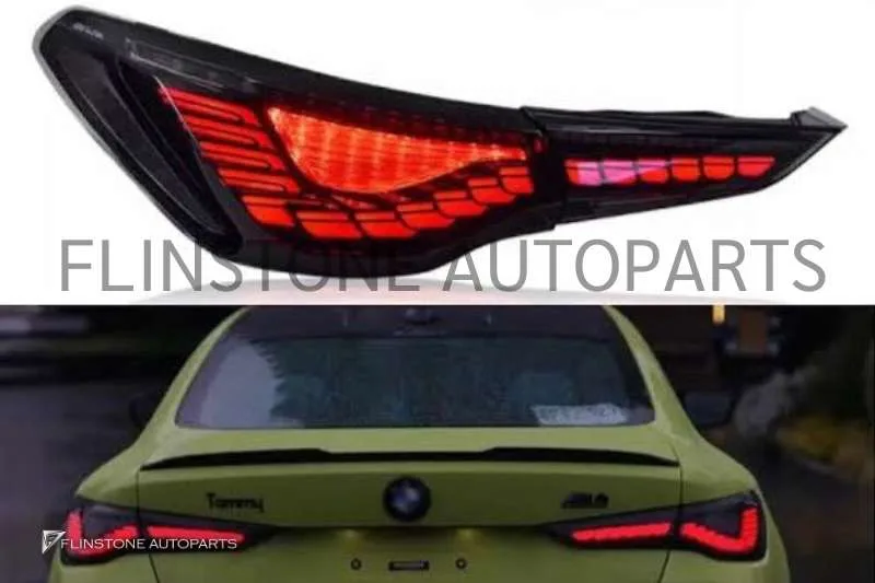 ไฟท้าย OLED BMW G22 Series 4 รมดำ