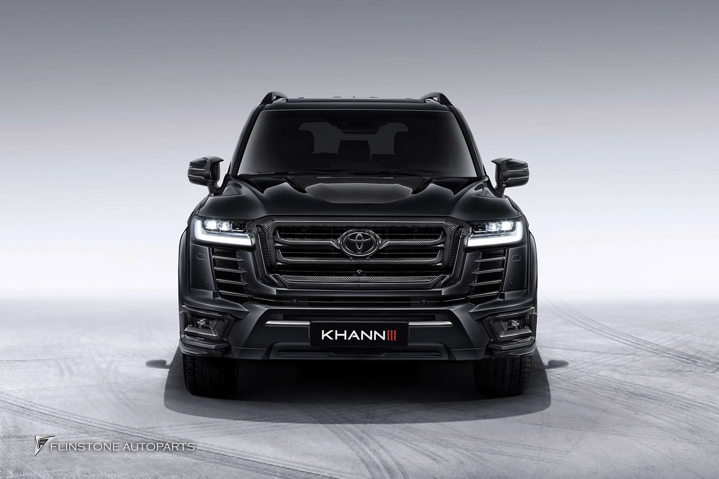 ชุดแต่งรอบคัน Toyota land Cruiser LC300 ทรง KHANN (แท้)