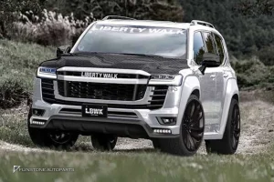 ชุดแต่งรอบคัน Toyota land Cruiser LC300 ทรง Liberty Walk (แท้)