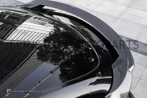 สปอยเลอร์ท้าย Carbon Fiber สำหรับ TESLA MODEL 3 ทรง Sport