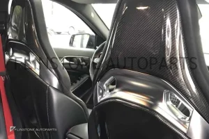 ครอบหลังเบาะ คาร์บอน A45 CLA45 AMG C63 E63 GLA45