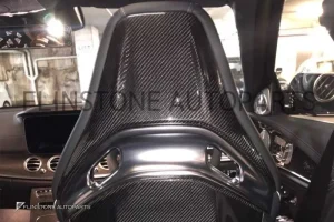 ครอบหลังเบาะ คาร์บอน A45 CLA45 AMG C63 E63 GLA45