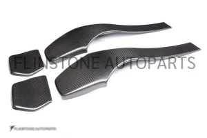 ครอบด้านหลังเบาะ Matte Carbon Fiber BMW M3 F80