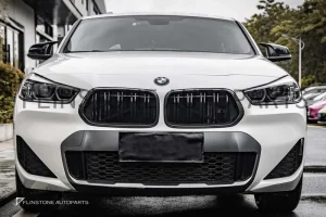 กระจังหน้า Dry Carbon Fiber BMW X2 F39 เส้นคู่