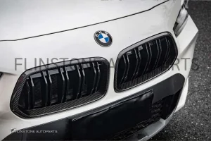 กระจังหน้า Dry Carbon Fiber BMW X2 F39 เส้นคู่