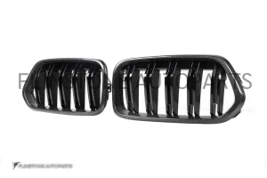 กระจังหน้า Dry Carbon Fiber BMW X2 F39 เส้นคู่