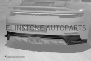 กันชนหลัง TOPCAR สำหรับ PORSCHE 992 GT3 (แท้)