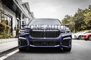 กระจังหน้า Carbon Fiber BMW G12 LCI แบบ Dry Carbon