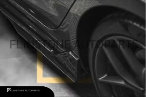 ชุดแต่งรอบคัน TESLA MODEL 3 ทรง Aerokit Carbon Look With LED Black