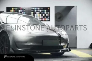 Full Body Kit TESLA MODEL 3 style Aerokit Carbon Look