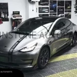 ชุดแต่งรอบคัน TESLA MODEL 3 ทรง Aerokit Carbon Look