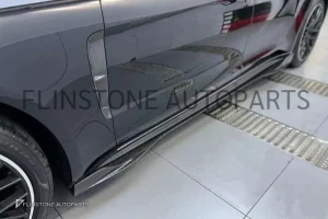 สเกิร์ตข้าง Carbon Fiber Porsche 971 Panamera ทรง TAKD