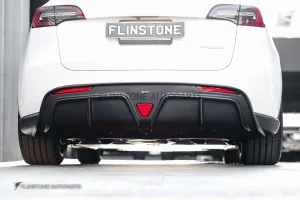 ดิฟฟิวเซอร์ Dry Carbon Fiber Tesla Model Y ทรง CMST V.2 (แท้)