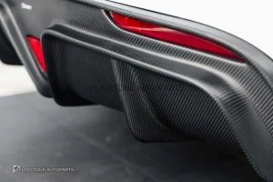 ดิฟฟิวเซอร์ Dry Carbon Fiber Tesla Model Y ทรง CMST V.2 (แท้)