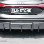 ดิฟฟิวเซอร์ Carbon Fiber Audi E-Tron ทรง Future Design (แท้)