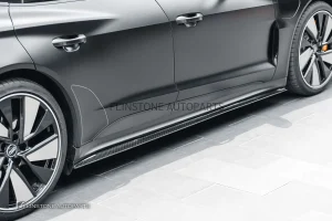 สเกิร์ตข้าง Carbon Fiber Audi E-Tron ทรง Future Design (แท้)