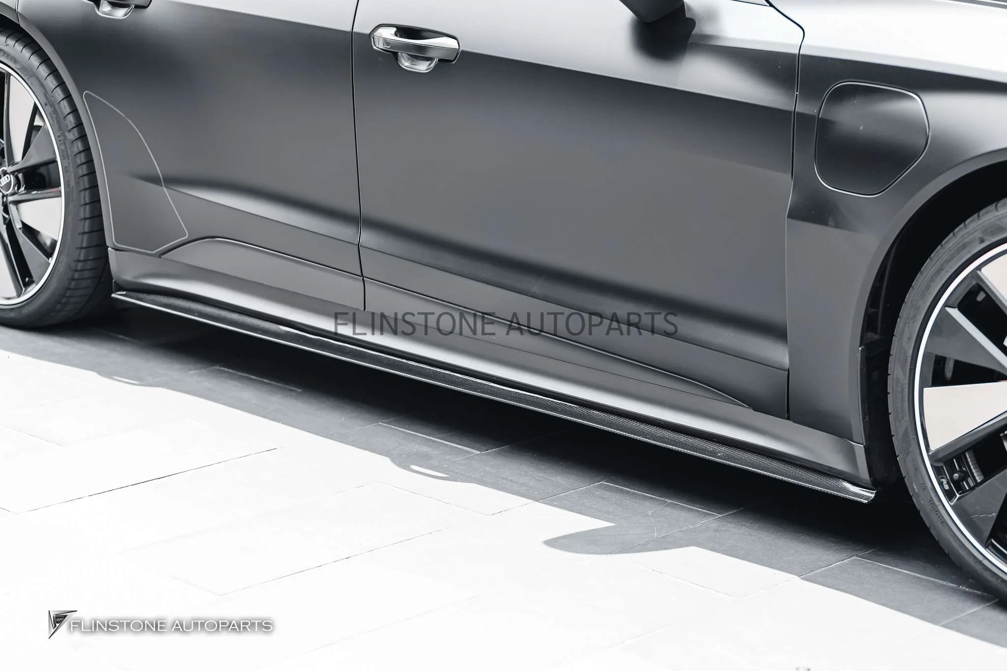 Side Skirts Carbon Fiber Audi E-Tron style Future Design