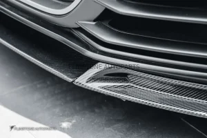 ลิ้นหน้า Carbon Fiber Audi E-Tron ทรง Future Design (แท้)