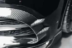 ช่องลมหน้า Carbon fiber W167 GLE-Class ทรง Renegade