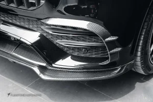 ช่องลมหน้า Carbon fiber W167 GLE-Class ทรง Renegade