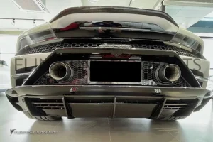 ดิฟฟิวเซอร์ Carbon Fiber LAMBORGHINI Huracan EVO ทรง Sport