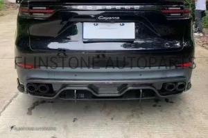 ดิฟฟิวเซอร์ Carbon Fiber PORSCHE CAYENNE E3 ทรง MAC