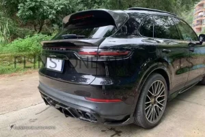 ดิฟฟิวเซอร์ Carbon Fiber PORSCHE CAYENNE E3 ทรง MAC