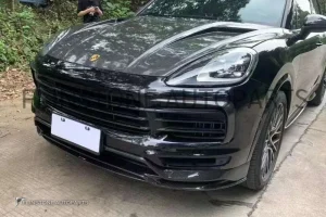ลิ้นหน้า Carbon Fiber PORSCHE CAYENNE E3 ทรง MAC