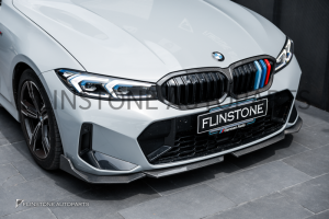 ลิ้นหน้า Dry Carbon Fiber BMW G20 LCI Series 3 ทรง M Performance