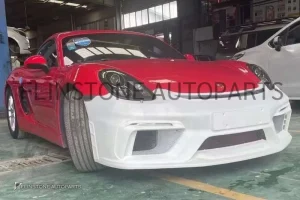 กันชนหน้า PORSCHE 981 Cayman Boxster ทรง 718 GT4