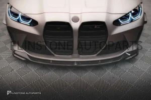 ลิ้นหน้าคาร์บอน BMW M4 G82 ทรง Maxton Design V.2 (แท้)