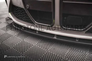ลิ้นหน้าคาร์บอน BMW M4 G82 ทรง Maxton Design V.1 (แท้)