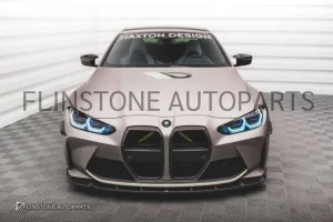 ลิ้นหน้าคาร์บอน BMW M4 G82 ทรง Maxton Design V.1 (แท้)